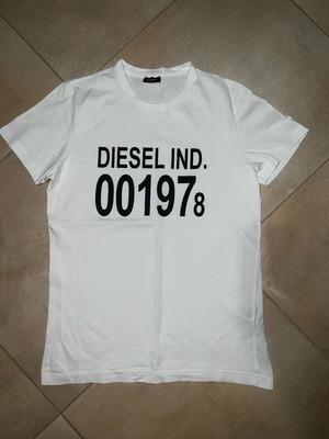 Diesel blouse like new, size M, black and white