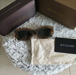 Bulgari Serpenti Forever Oval BV40007I new black and gold sunglasses