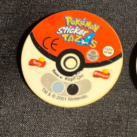 Pokémon Tazos Espeon used