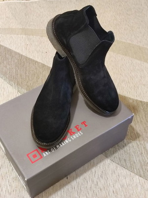 Παπούτσια Chelsea boots Kricket μαύρα suede καινούργια νούμερο 41