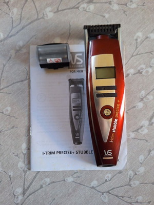 VS Sassoon i-Trim Precise+ Stubble Trimmer with New Foil Shaver Head