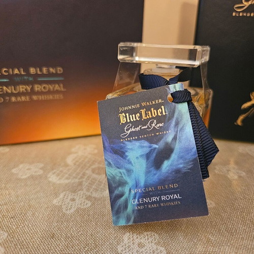 Johnnie Walker Glenury Royal Ghost & Rare Blue Label miniature set new