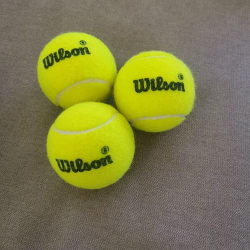 Wilson Premier Padel balls pack of 3 like new without packaging
