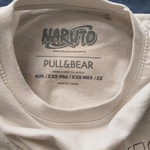 Naruto Kakashi Hatake T-shirt Pull & Bear like new, size XS