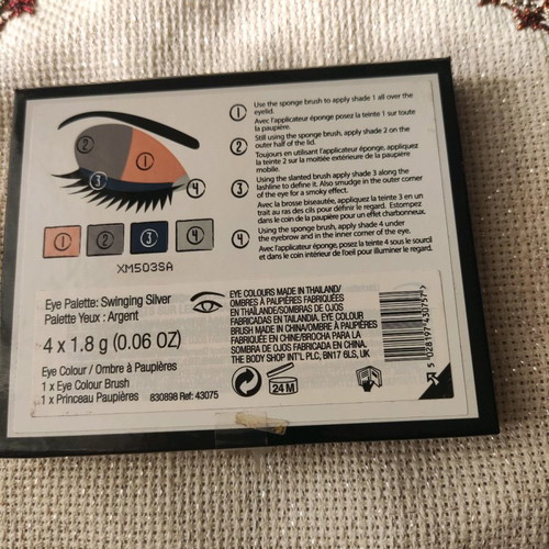 Body Shop limited edition eyeshadow palette new