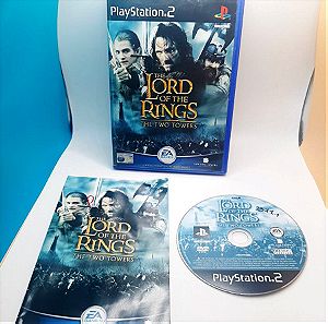 Sony playstation 2 ( ps2 ) The Lord Of The Rings - The Two Towers με manual ( Πληρες )