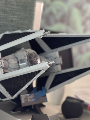 Lego Star Wars UCS 75382 Tie Interceptor used, fully built