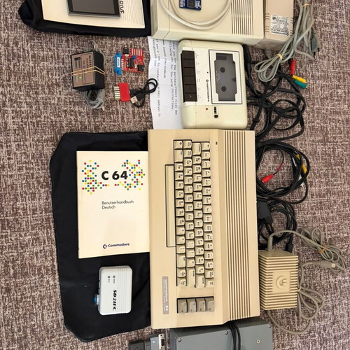 Commodore 64 II retro bundle used, complete with peripherals and games