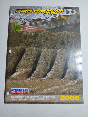 Pro Circuit 2006 motocross catalog used