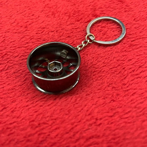 Car Wheel Keychain new