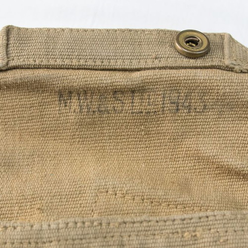 Canvas holster for officer's revolver 1943 used, British army