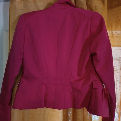 H&M fuchsia blazer size L like new