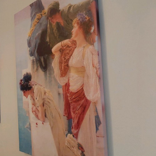 Paintings on canvas used by a known artist