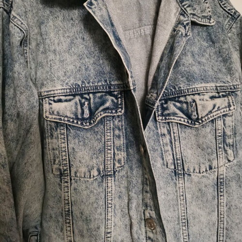 Jean jacket unisex like new, size L