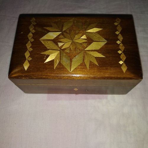 Soviet wooden casket used from 1990