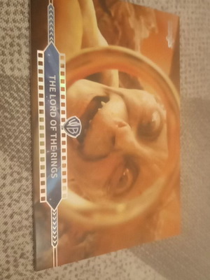 Gollum The Lord of the Rings Warner Bros card new