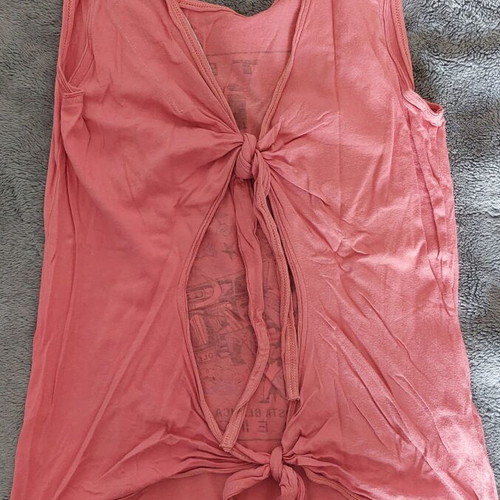 Sleeveless Garage women's top L like new, open back