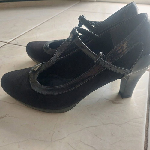 Marco Tozzi Black Shoes like new, size 38