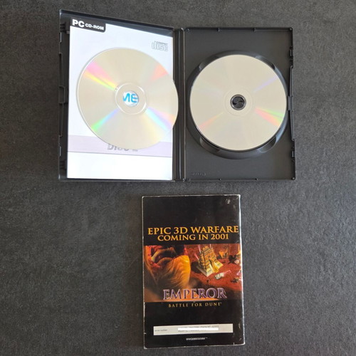 Red Alert 2 PC game used, Greek edition, 2 CDs with manual
