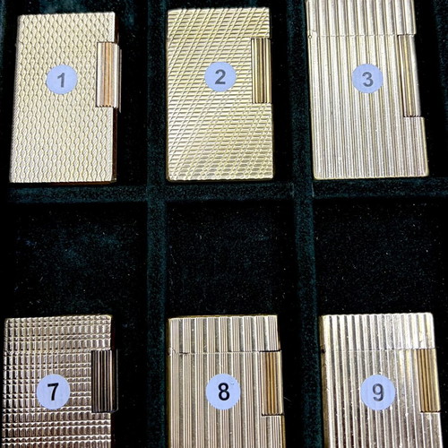 DuPont lighter collection like new, serviced with box and warranty