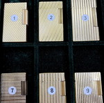 DuPont lighter collection like new, serviced with box and warranty