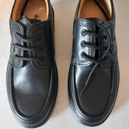 Boxer leather casual shoes size 41 new, black