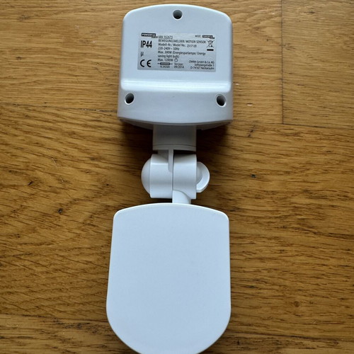 Powerfix Profi Motion Sensor PIR new, IP44 protection