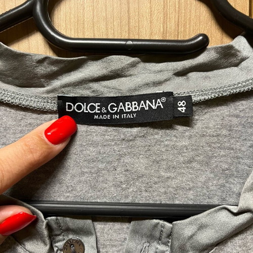 Men's Dolce & Gabbana blouse size M, new, grey color
