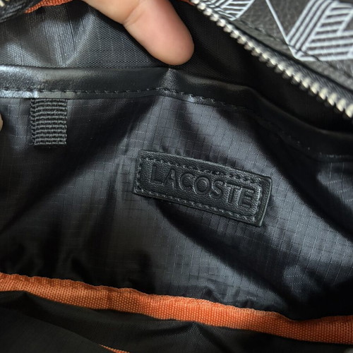 Lacoste crossbody bag new, black