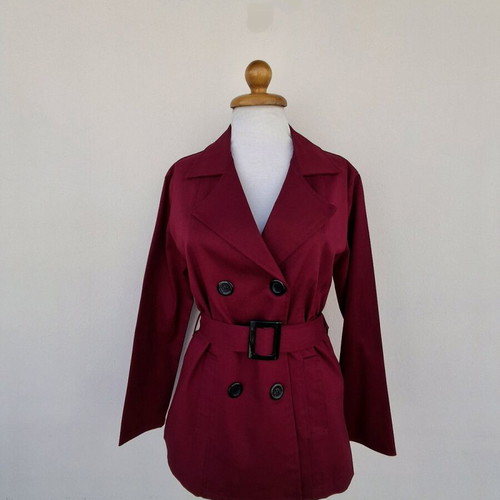 Miss World fuchsia XL coat like new
