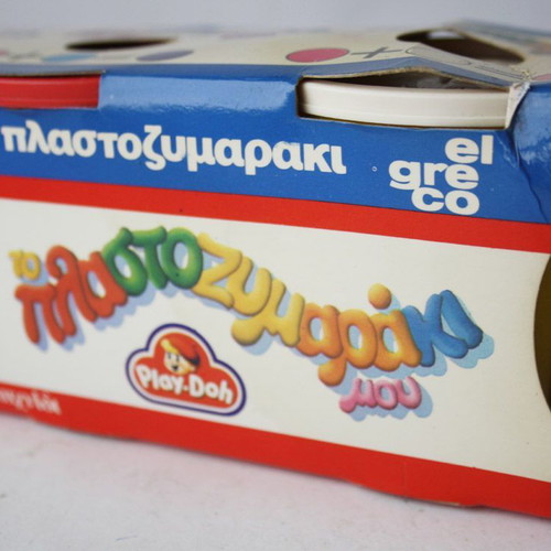 Vintage 80's Play Doh modeling clay set El Greco Kenner