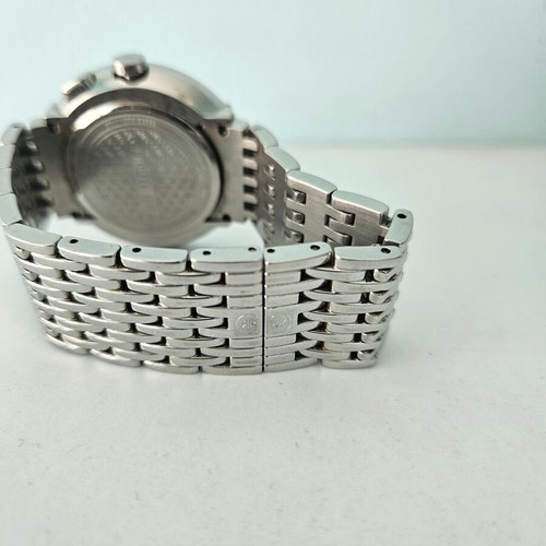 Cerruti 1881 Standard C transatlantic Swiss watch like new, silver