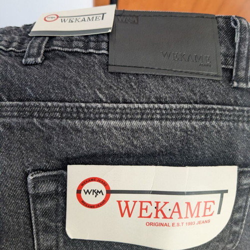 Loose Fit Jean, Black No34, men's