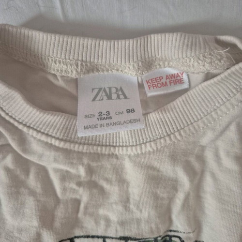 Boys' set Zara top and Orchestra jeans-style pants like new 24-36 months