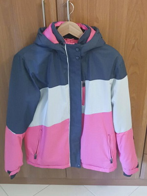 Kappa jacket like new, size L, blue and pink