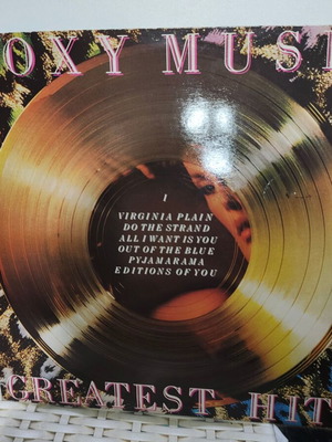 Roxy Music Greatest Hits vinyl record