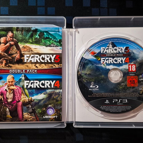 Far Cry Collection Far Cry 3 + Far Cry 4 Double Pack PS3 game