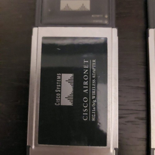 Cisco Aironet pcmcia wifi card used a/b/g