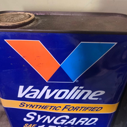 Valvoline Synguard metal 2lt with vintage box and shirt gift