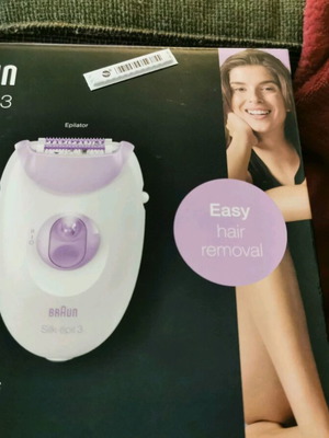 Αποτριχωτική μηχανή Braun Silk Epil 3 καινούργια