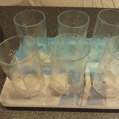 Riedel Marguerite vintage crystal juice glasses, set of 6