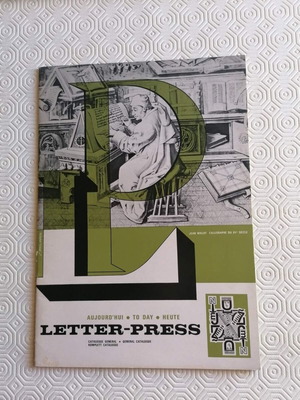 LETTER-PRESS CATALOGUE GENERAL