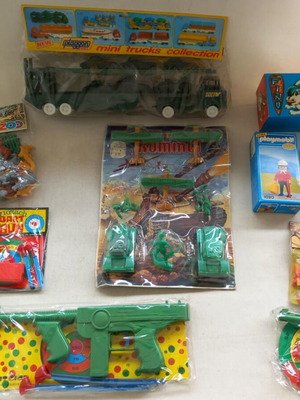 Playmobil toys 10 sealed Greek made like new