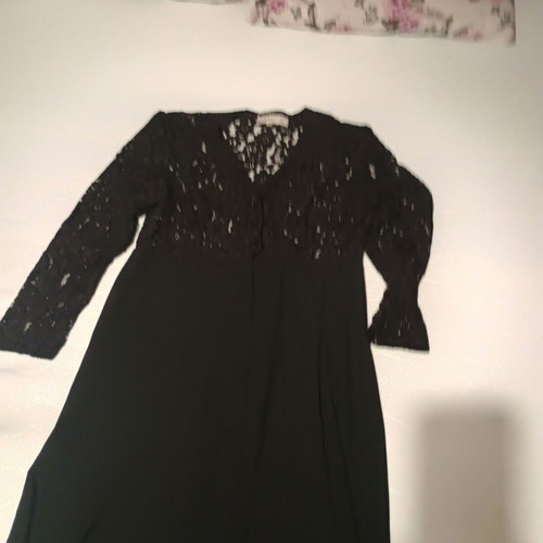 Photiss women's coat NoM/L like new with lace and muslin