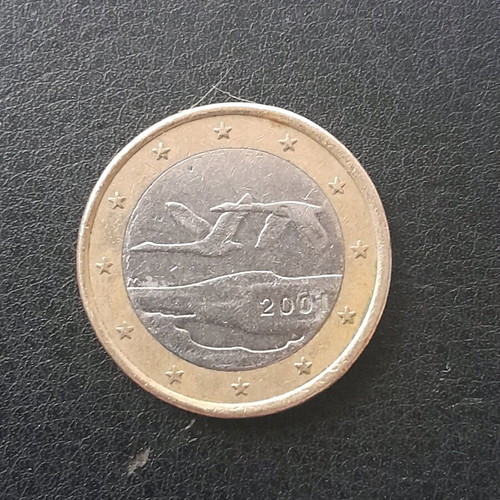 1 Euro Coin Finland 2001 like new