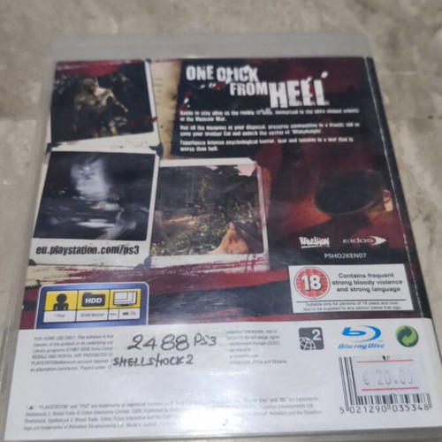 Shellshock 2 Blood Trails PlayStation 3 used
