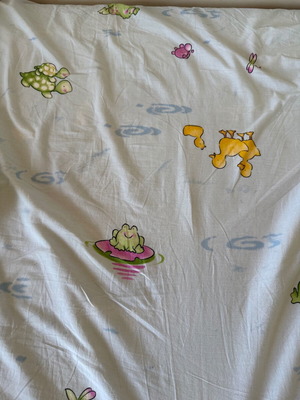 Children's bed sheet set for single bed