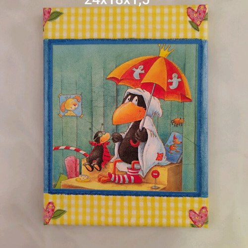 Set of 3 handmade children's frames like new