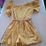 Toi&Moi jumpsuit size small, like new, yellow
