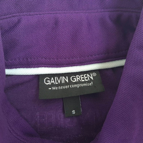 Galvin Green Comfort Technology men's golf polo shirt size S, purple